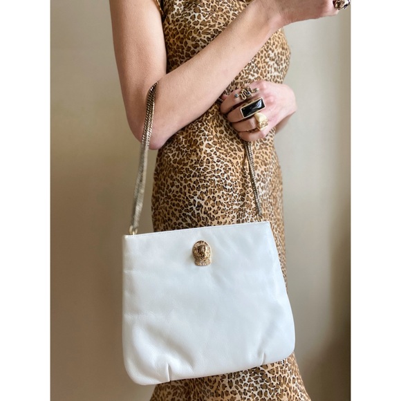 Vintage panther leather purse - Picture 5 of 7